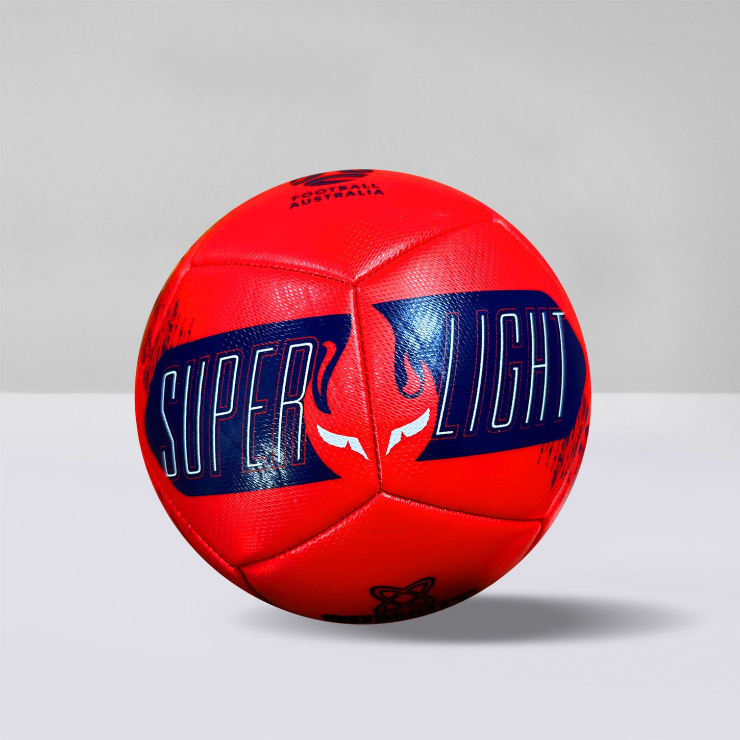 Super Light Soccer ball size 3 in red colour, fun and easy soccer ball perfect for kids. Light weight size 3 soccer ball